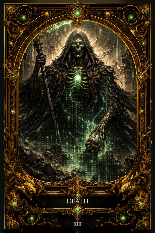 Death tarot card artwork