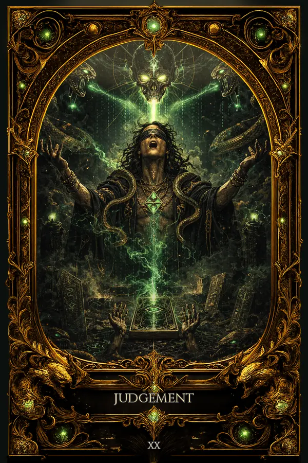 Judgement tarot card artwork